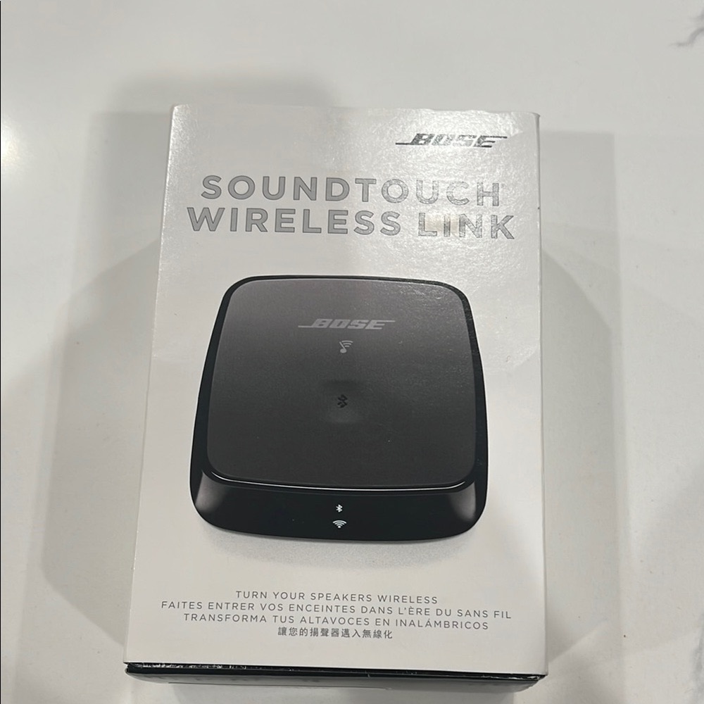 COPY - Bose SoundTouch Wireless Link in Black. Brand new. Perfect condition.